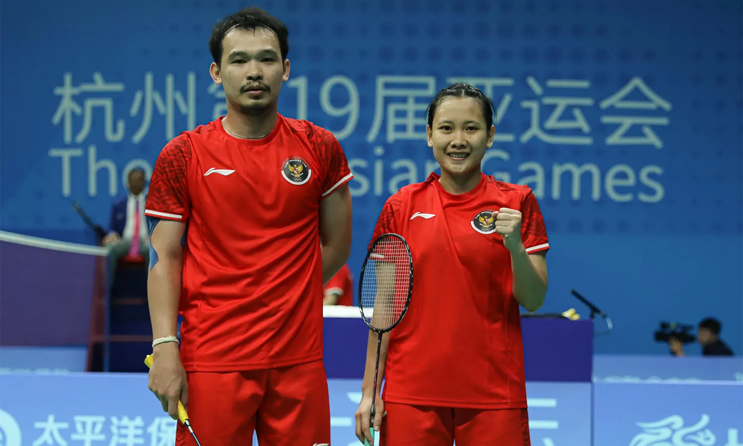 Asian Games 2022 Bulutangkis: Rinov/Pitha Melangkah ke-16 Besar