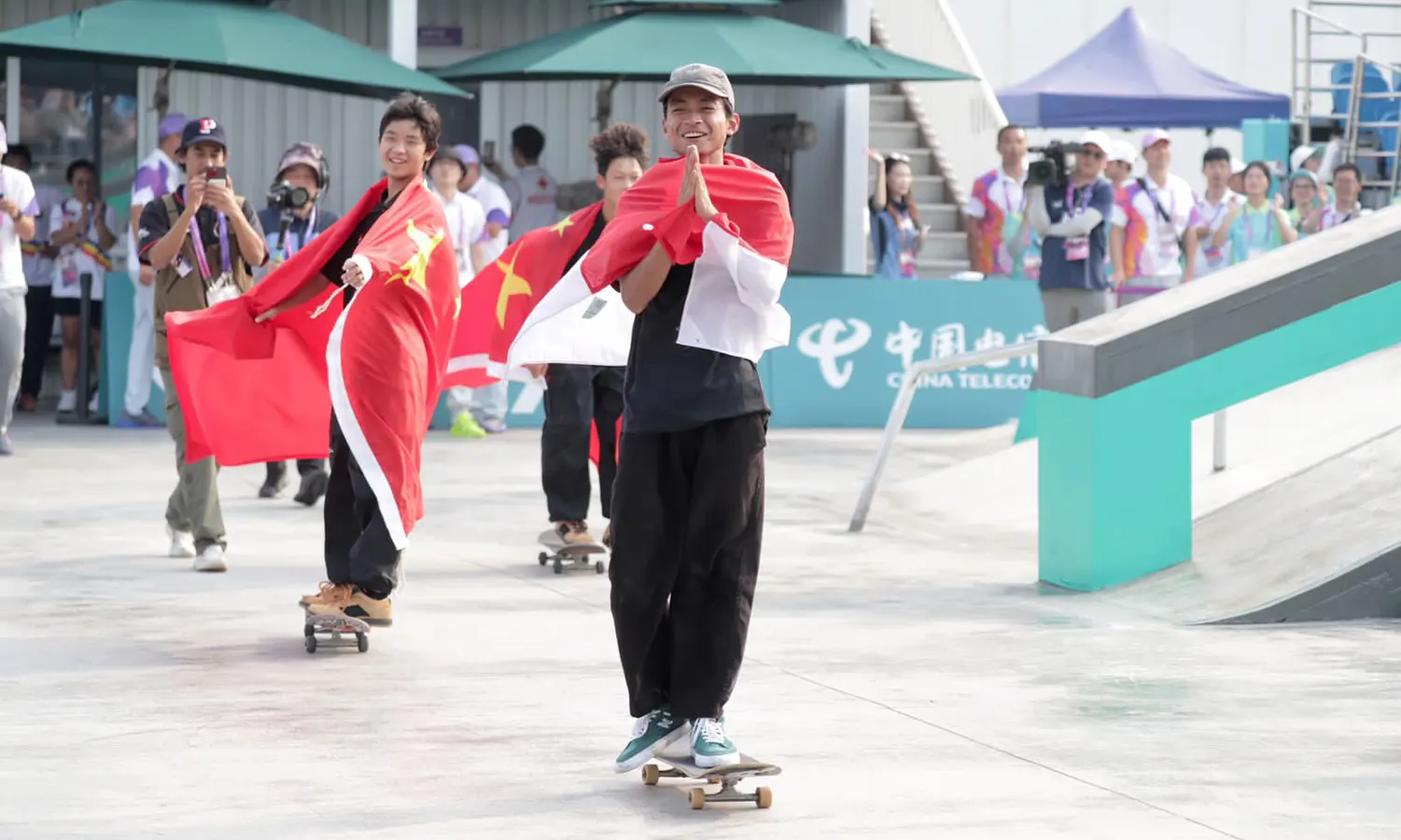 Indonesia Kantongi Medali Perak ke-2 dari Cabor Skateboard