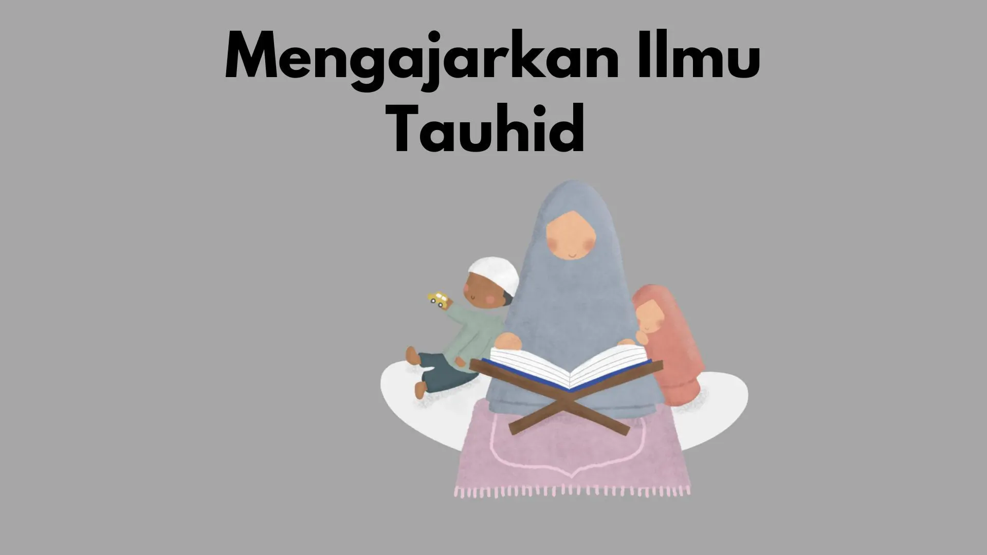 cara mendidik anak menurut islam
